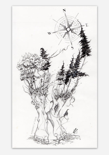 Art Sticker 'Grounding'