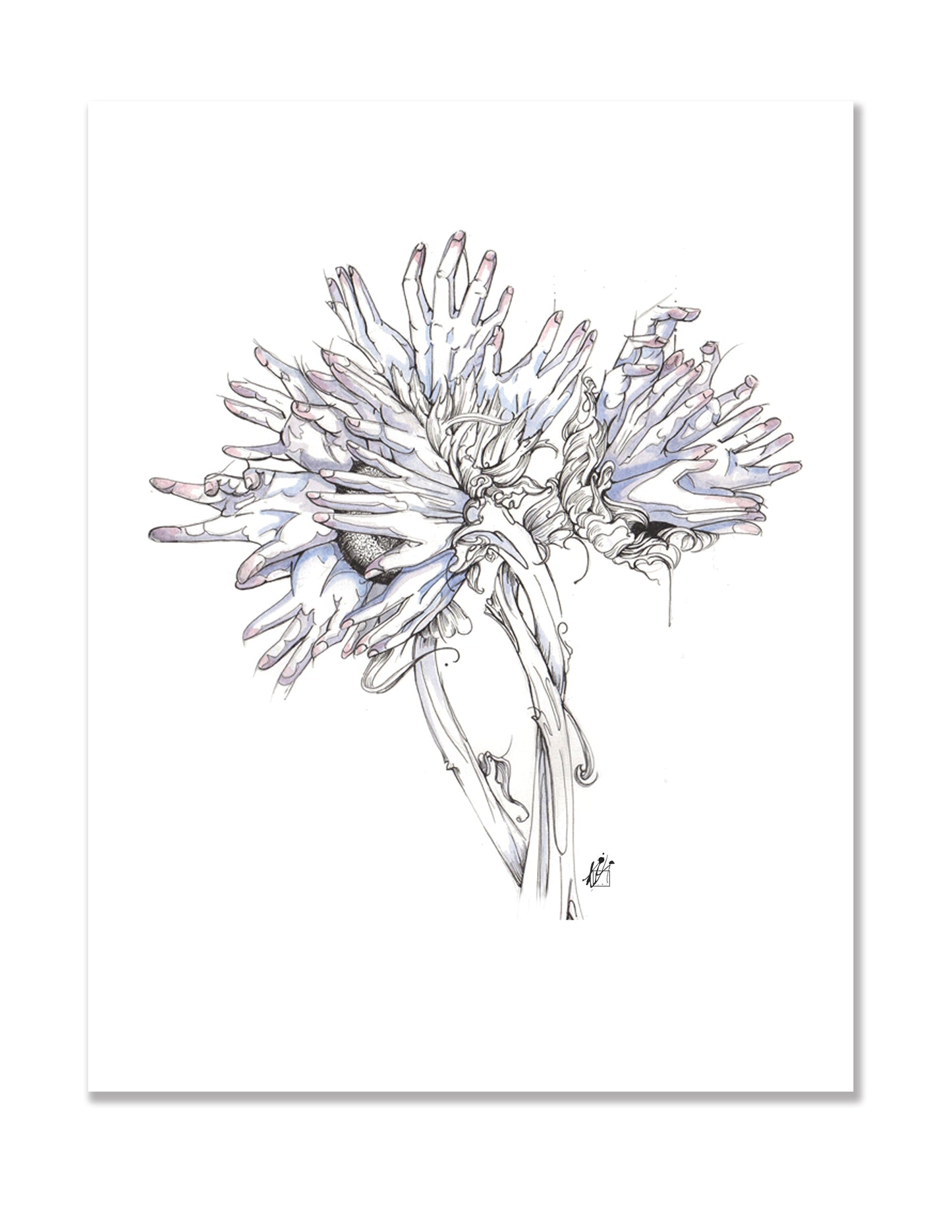 'Reaching for the Sun' Art Print