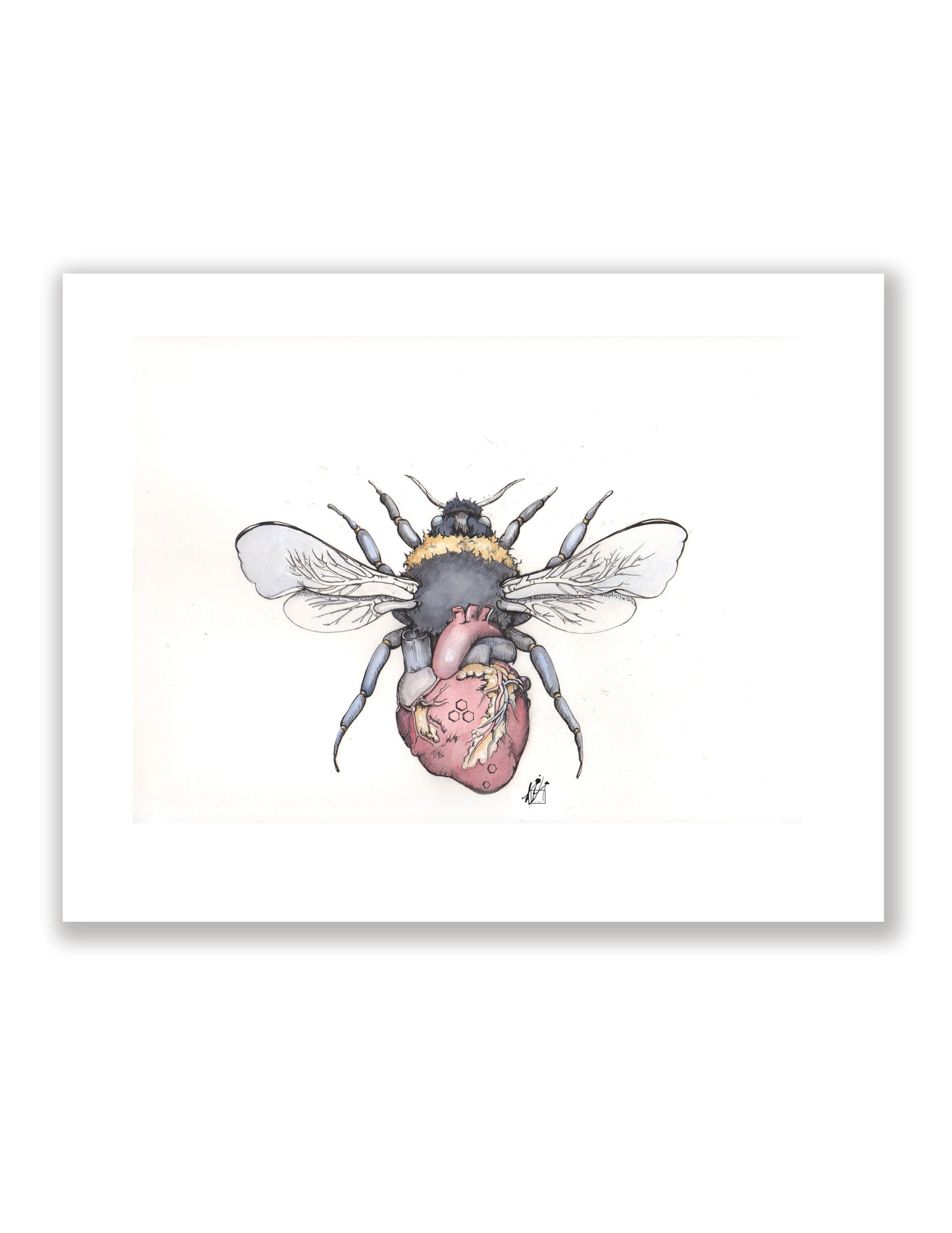 Bee Love art print